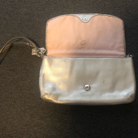 Silver Coach Wristlet - Picture 4 of 4